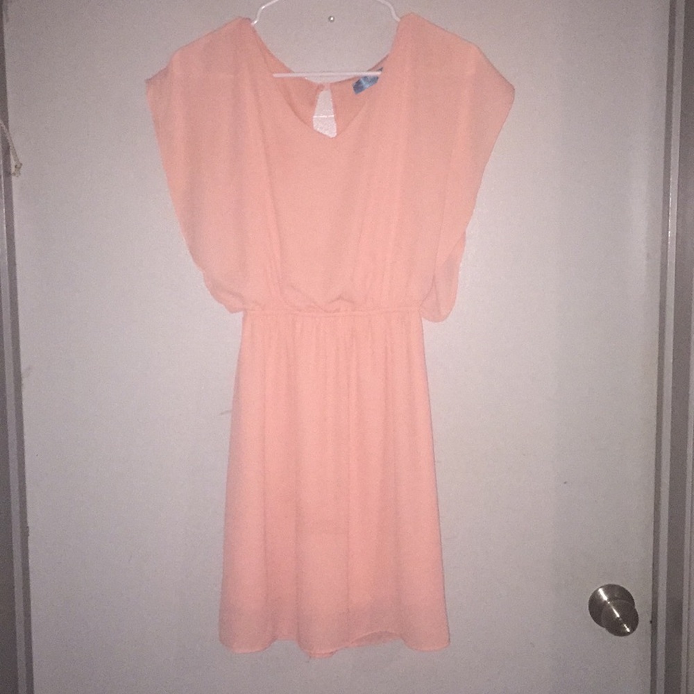 Light pink flowy dress